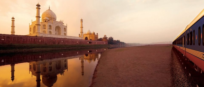 Taj Mahal trip by Train